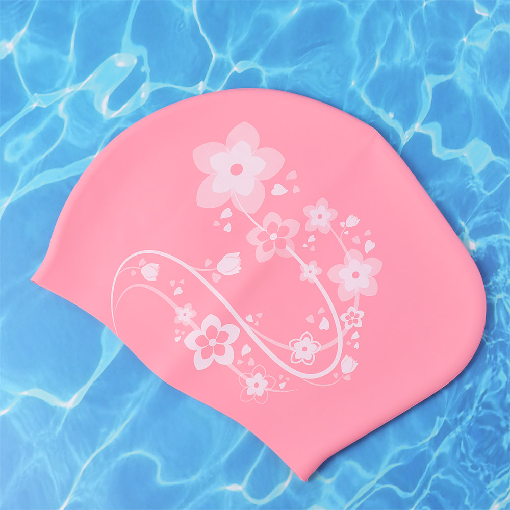 Swim Hat Silicone - غطاء رأس مرن للسباحة بتصميم سميك