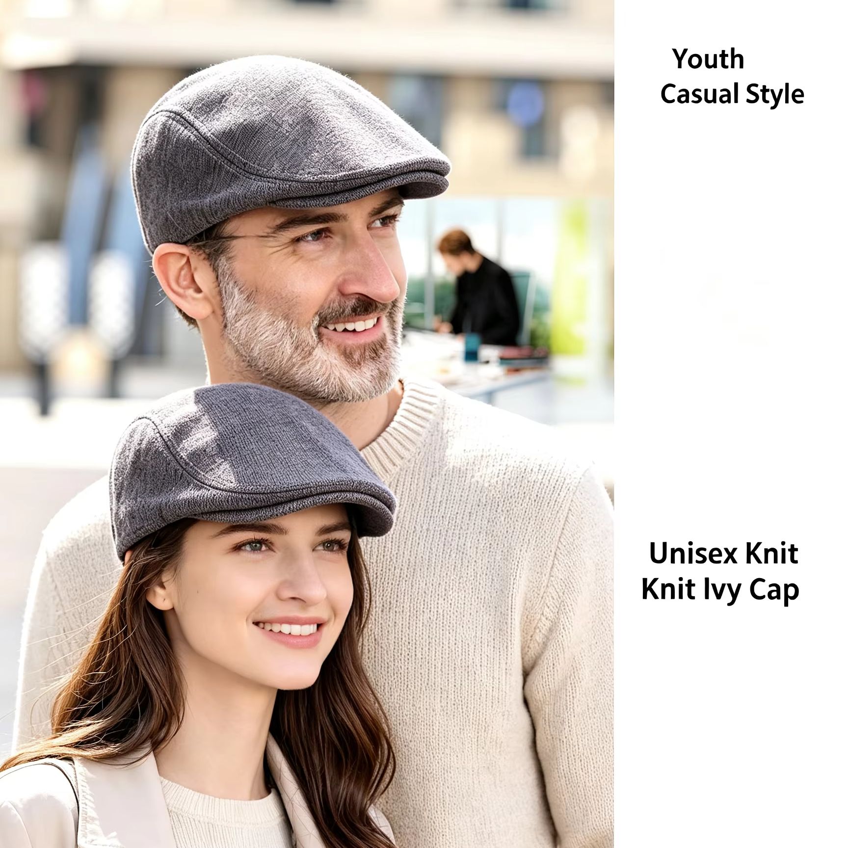 Newsboy Cap Ivy - قبعات نيوس بوي كلاسيكية عتيقة للرجال