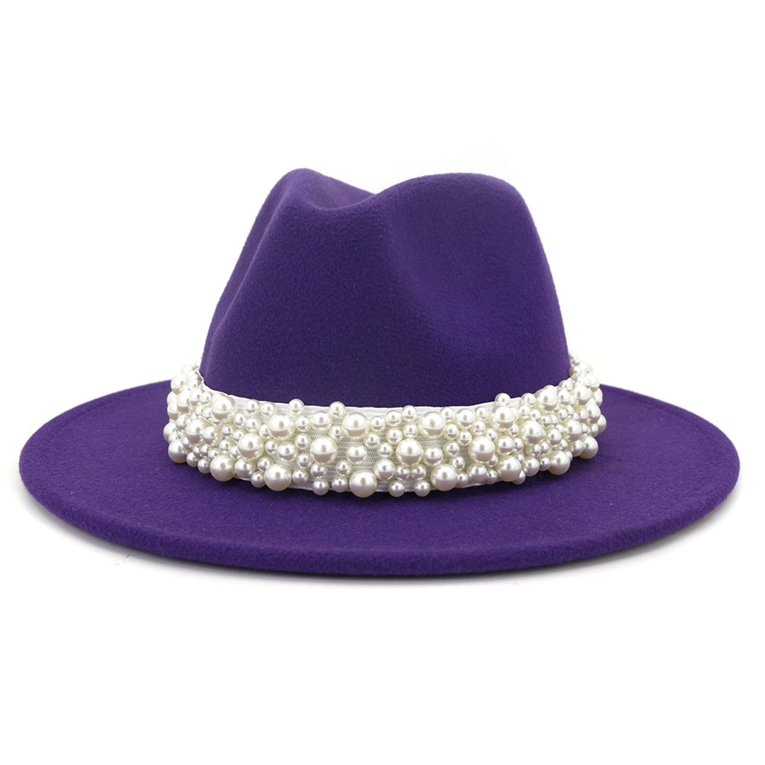Fedora Hat Wool - قبعات فيدورا للنساء قبعة بنما من