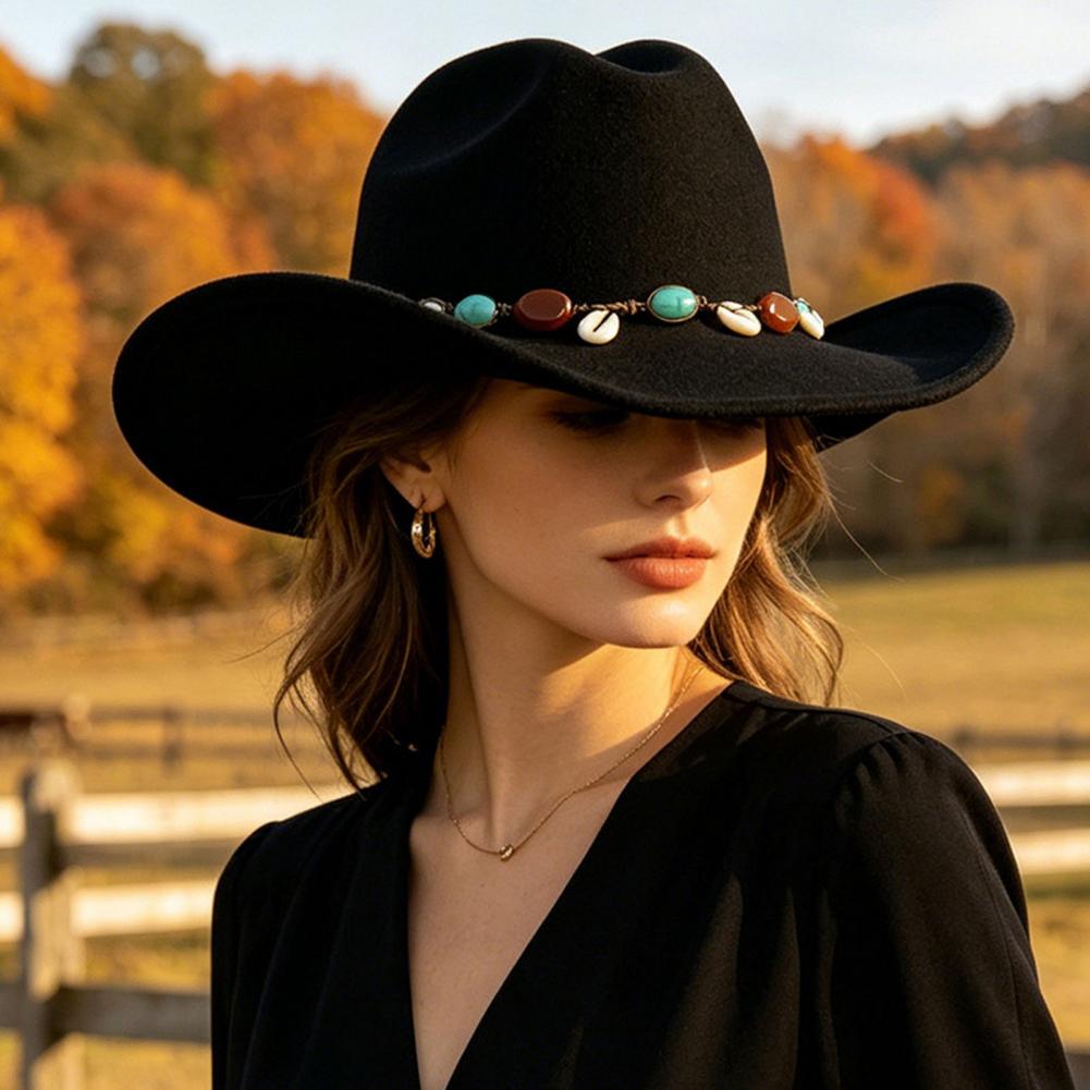 Fedora Hat Wool - قبعة فيدورا من الصوف المبطن، قبعة