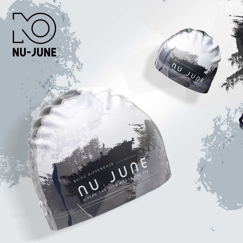 Nujune عالية مطاطا السباحة قبع - مراجعة Swim Hat Silicone وسعره